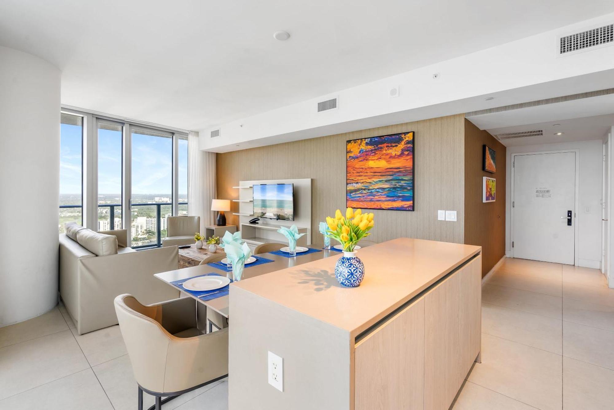 High Floor Corner 2 Bdr At Lyfe Resort Hollywood Extérieur photo