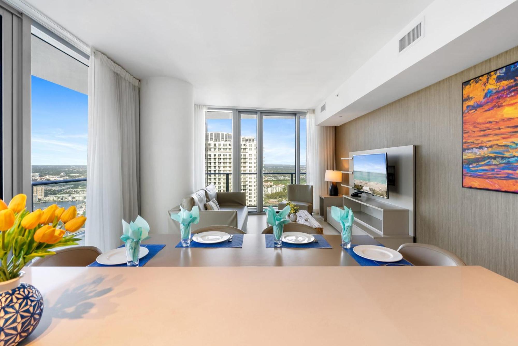 High Floor Corner 2 Bdr At Lyfe Resort Hollywood Extérieur photo